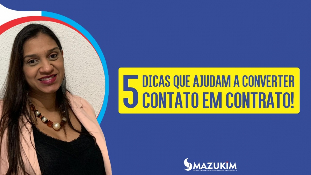 Você sabe como transformar um contato em um novo contrato?